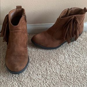 Girls Brown Boots